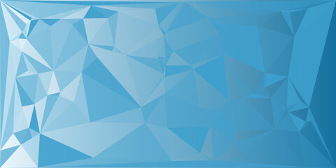  creative Blue Triangle Background eps 10 © zai