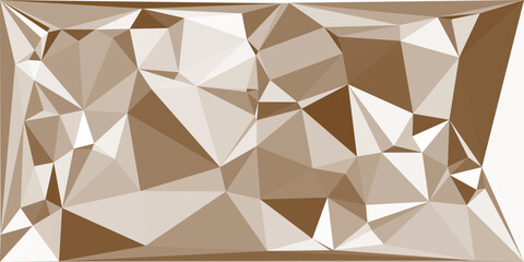 Arctic light blue abstract mosaic polygonal background © zai