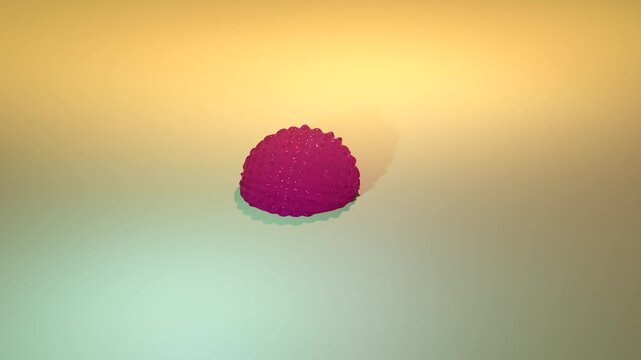A Ribosome on a Eukaryotic Cell's Endoplasmic Reticulum