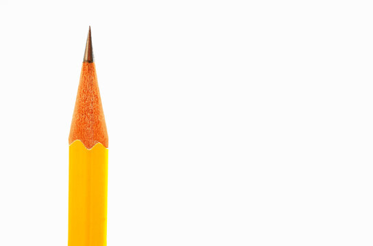 Studio shot of pencil point