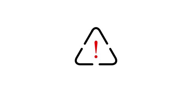 Connectivity no signal icon digital colorful disconnection communication disruption issue. A modern technology design screen pixels interfering on a white background. HD video
