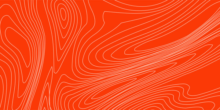 Abstract Seamless Pattern with Linear Stylized Salmon Fish Fillet Texture. Vector Background for Fish Packaging, Sushi Restaurants and Menu Design