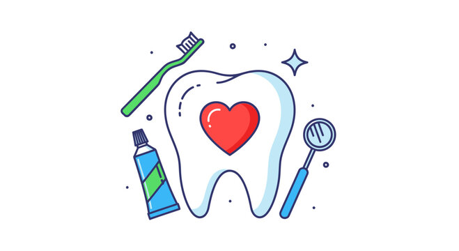 Dental care and hygiene concept with toothbrush toothpaste