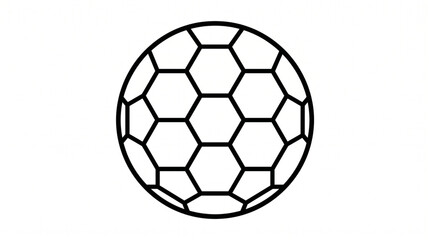 Soccer presentation single icon isolated on white background, editable sports vector illustration © Yuzma