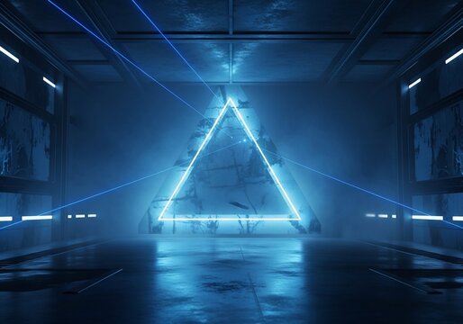 Neon Echoes in a Fractured Void