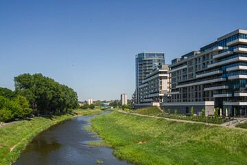 Wisłok River and Modern Riverside Architecture in Rzeszow, Poland   Rzeka Wisłok i nowoczesna architektura nadrzeczna w Rzeszowie © Adrian White