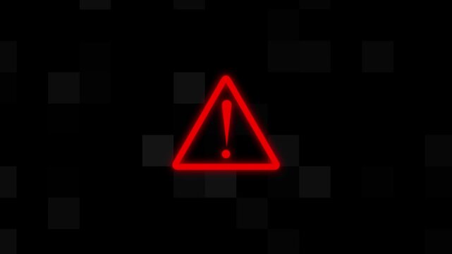 Critical warning triangle alerts computer operators to system errors. Bold warning triangle visualizes hazardous electrical plant facilities. Industrial safety protocol with a warning triangle.