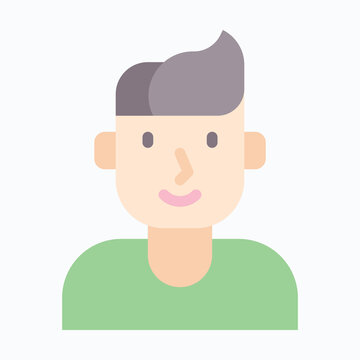 Male Teacher Avatar Vector Icon,