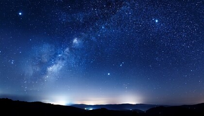 Fototapeta premium Stars In Space Or Night Sky