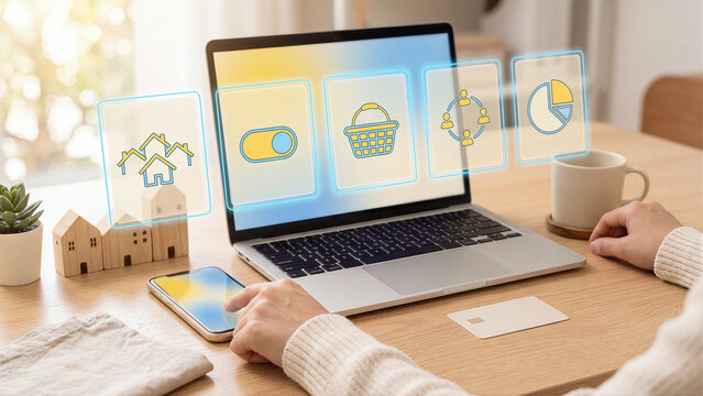 PropTech and Smart Home Commerce Platform Enables Property Listing Activation Basket Ordering Team Collaboration and Analytics Reporting for Integrated Digital Real Estate Transactions