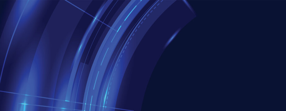 Digital network connection background representing big data, cloud computing, and AI