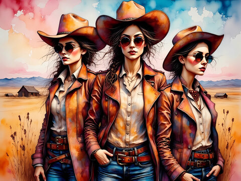 prairie cowgirls