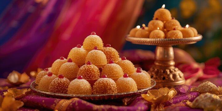 Assorted traditional Indian milk mithai for joyful special occasions
