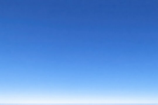 Vast clear sky free of clouds