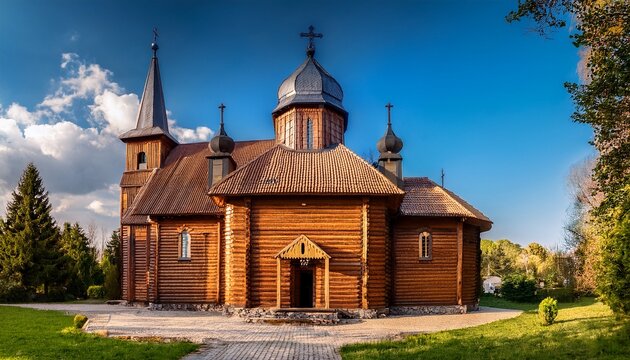 orthodox church of saint cosmas and saint damian in kotan poland
