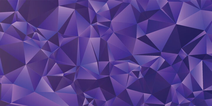 Contemporary Polygon Crystal Pattern creative illustration