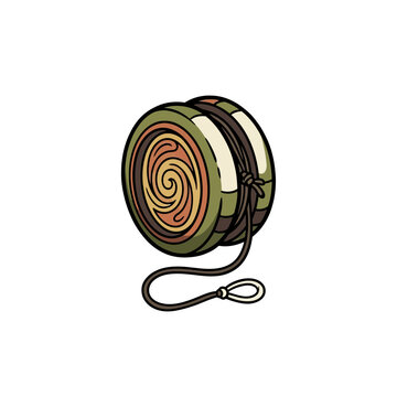 Yo yo logo illustration