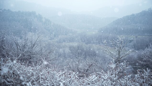 Breathtaking spring snow event bringing winter beauty anew