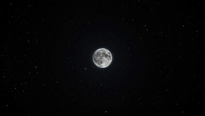 Obraz premium Celestial outer space background highlighting the moon