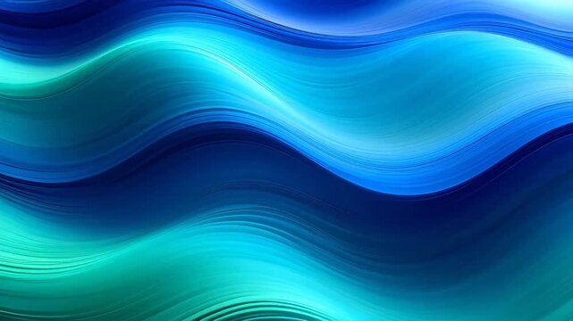 Abstract blue wave pattern