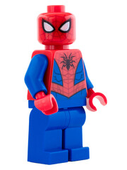 Obraz premium Dortmund - Deutschland 28. Mai 2026 - Lego Minifigure Superheld Spiderman