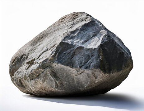 large grey rock boulder cut out and isolated on a white background stock photo file cut out and isolated on a white background