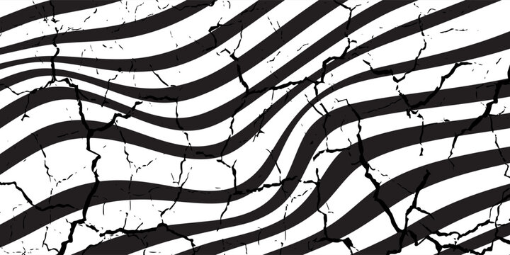 Repeated black diagonal lines on white background. Slanted parallel stripes pattern. Tilted striped print. Angled streaks wallpaper. Abstract minimalistic design. Vector graphic illustration.