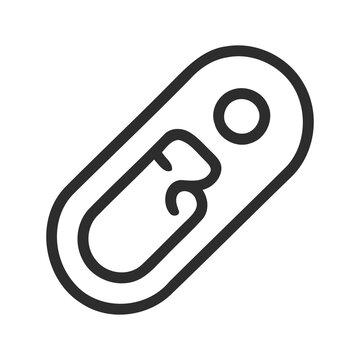 Minimalist Toggle Switch Icon for UI and UX Web Design