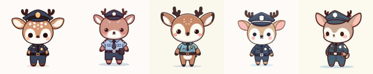 reindeer police character © Soim Maarif 