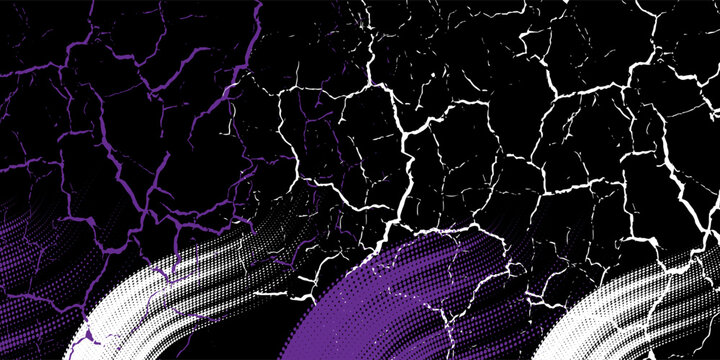 car sticker pattern black purple brush wrap abstract banner sporty lines purple black color combination grunge brush pattern design, vector illustration.