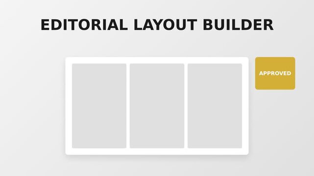 Fashion mobile app styling interface animation. Modern UI design kit with outfit selection and brand identity elements. Professional digital marketing motion graphics 