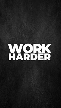 Dark Motivational Typography Animation
Work Harder Motivation Text Animation
Cinematic Success Quote Background
Minimal Motivational Text Video
Business Motivation Typography Intro
