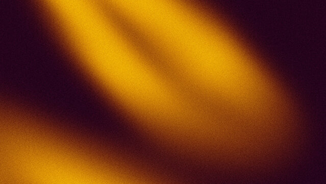 Luxury gold abstract background with grainy texture and soft wavy gradient light