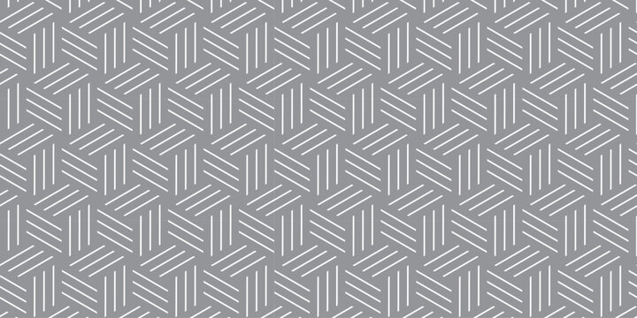 Futuristic minimal honeycomb mosaic background. Modern hexagon seamless vector pattern. Seamless pattern with hexagon fabric geometric pattern. Abstract ornament diamond tile design.