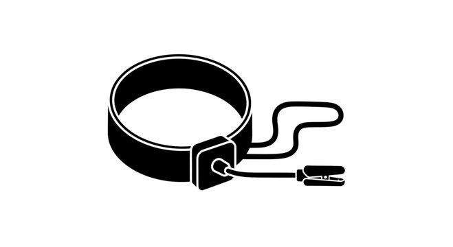 Anti-Static Wrist Strap Icon for Electronics Assembly