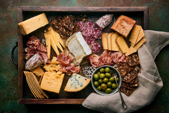 Cheese and Charcuterie  simple cheese whole
