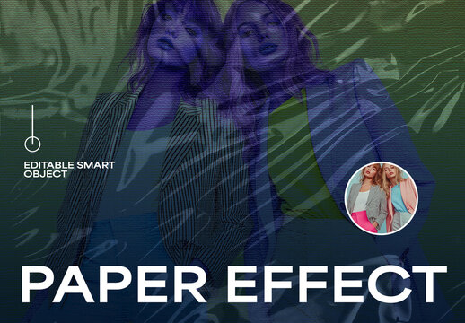 Paper Photo Effect