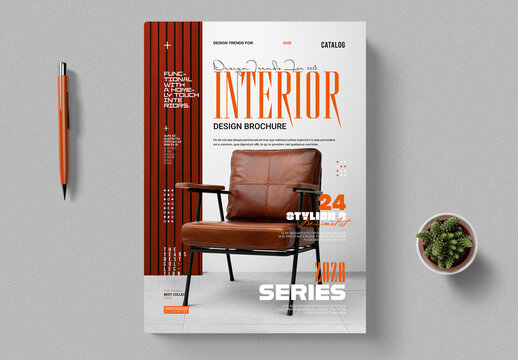 Digital Interior Cover Design Template