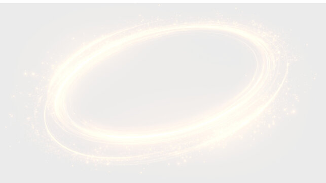 Blue abstract spiral ring circular swirl vortex glowing energy motion curve rotation loop wave concentric halo orbit spin neon light smooth flowing dynamic futuristic digital transparent background ov