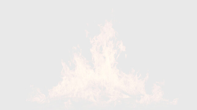 Fiery heat flames on black background with glowing burning energy smoke inferno blaze texture abstract motion isolated campfire element for dramatic wallpaper and digital art design