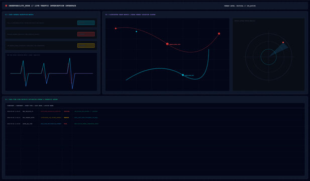 Futuristic UI dashboard with data visualization, dark blue digital interface with charts and graphs, high-tech analytics control panel vector