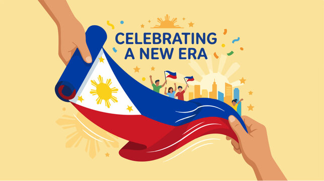 Philippine Flag Celebration New Era.