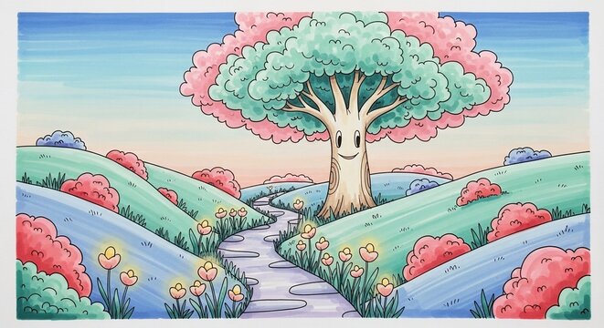Pastel Color Fantasy
