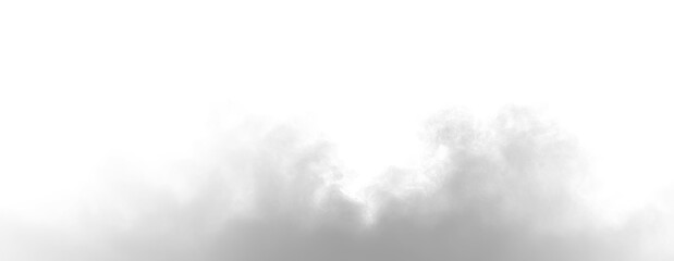 Fototapeta premium Fluffy cloudscape sky atmospheric realistic background
