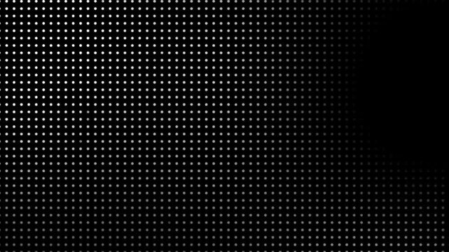 Animated abstract technology dark background random dots, Animated abstract technology dark background random dots and grid 4K. 
abstract animated halftone dotted retro technology background,