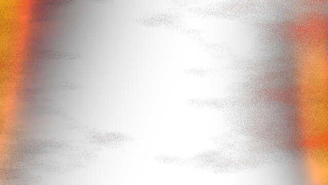 Orange grunge light leak overlay isolated on transparent background. Distressed analog flare effect for vintage photo editing, film burn layouts and abstract creative design.