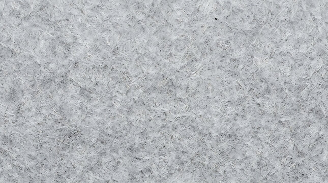 High Quality White Felt Texture Background Soft Fibrous Material Macro Detail Minimalist Neutral Grey Nonwoven Fabric Surface for Design Projects