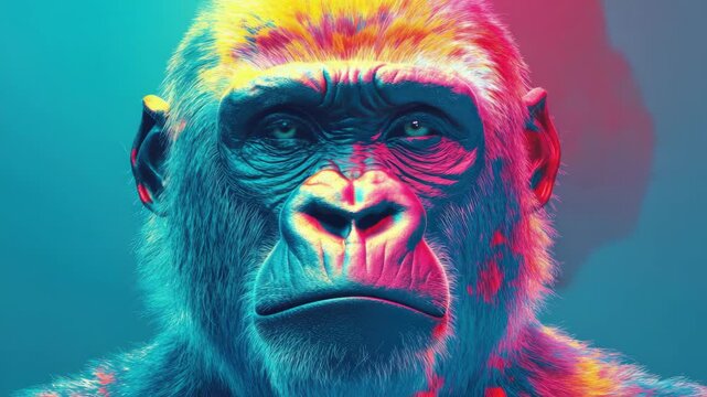 Colorful Monkey