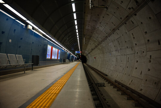 underground tunnel in the city of london