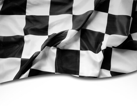 Checkered racing flag